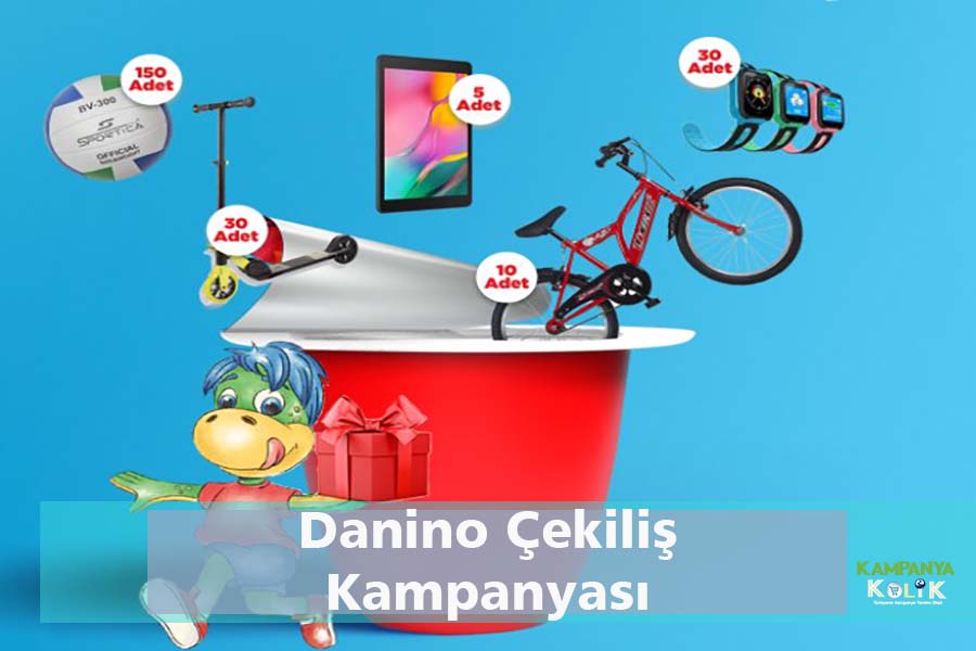 Danino çekilişi bisiklet tablet ödülü